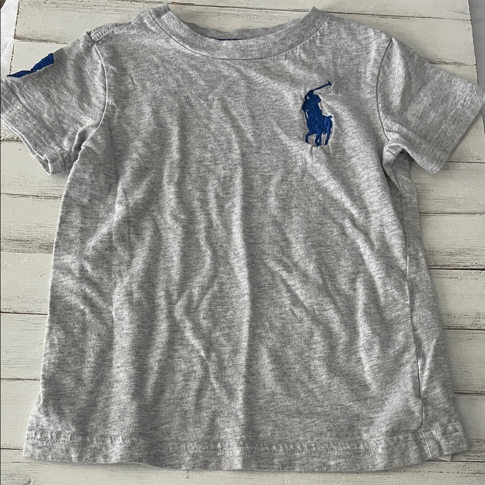Polo Ralph Lauren Kids T Shirt in Grey